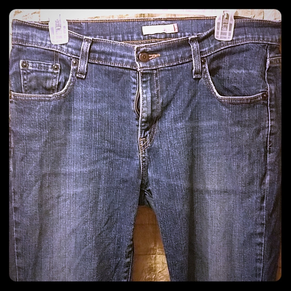 Levi's 529 curvy bootcut jeans